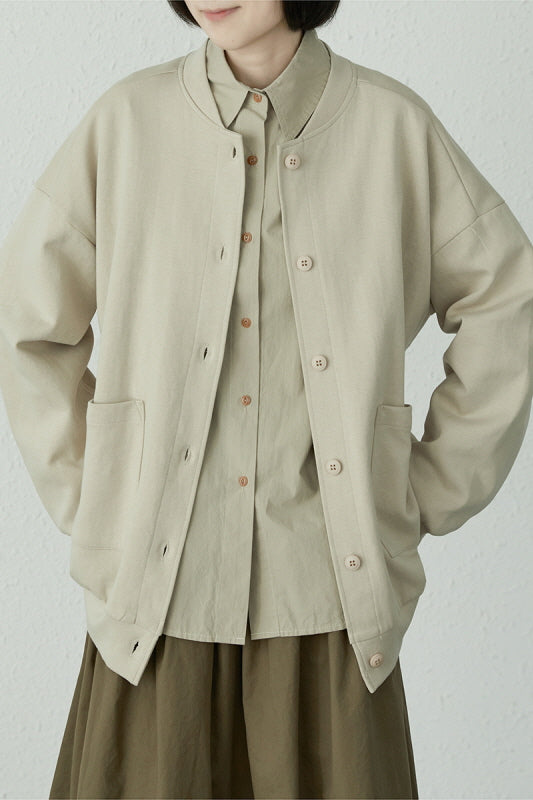 Japanese Loose Casual Solid Color Single-Breasted Jacket Flesh-Covering Design Top - Belle Vestige