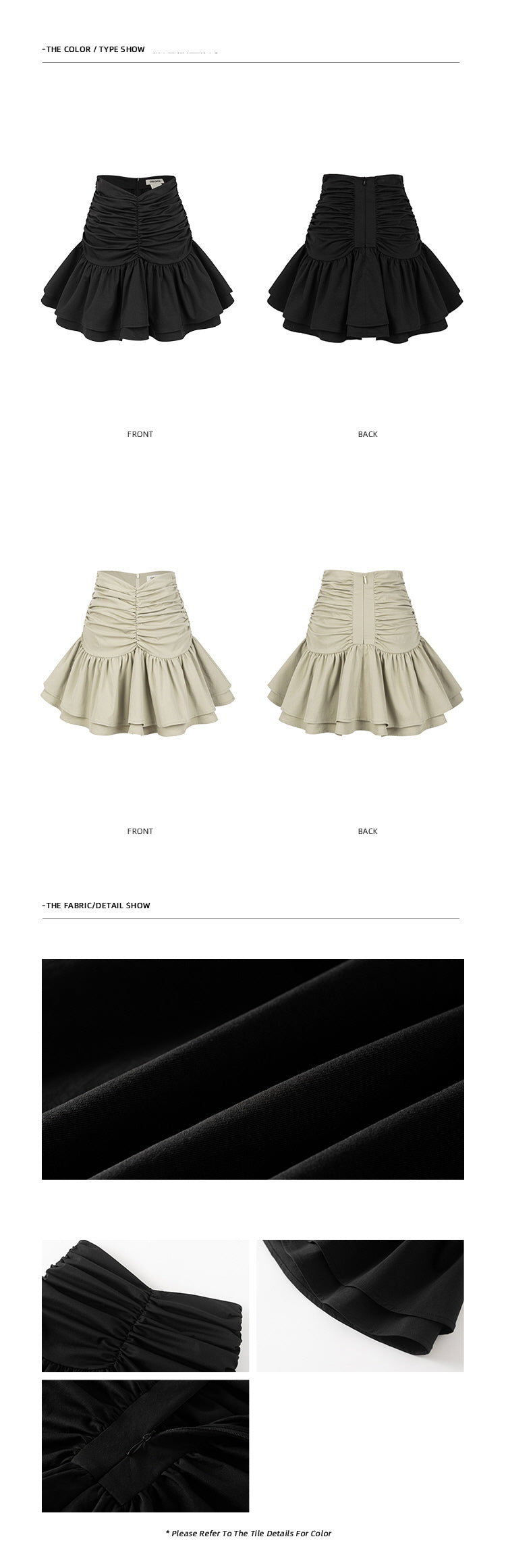 Puffy Double Skirt with Refined Elegance - Belle Vestige